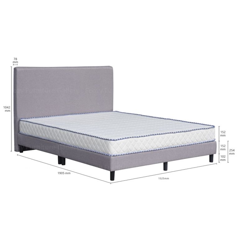 Billy Fabric Divan Bedframe 1 2