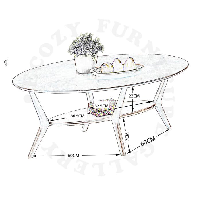 Max Solid Wood Coffee Table 2