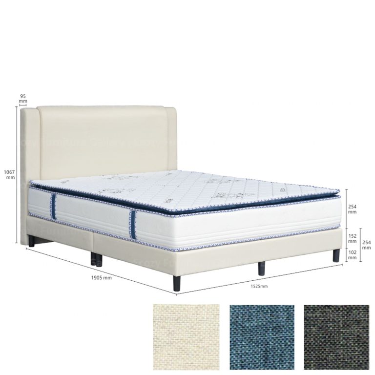Retton Fabric Divan Bedframe 1 1