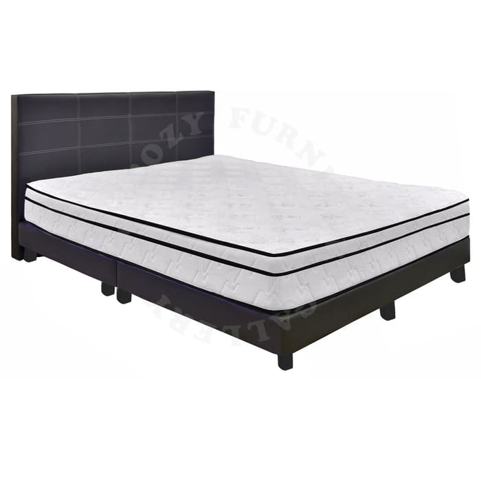 Orthopedic 3 Zone Spring Mattress with Bedframe Set 2