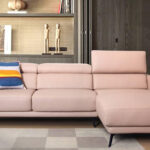 Designer Premium Cowhide Leather L Shaped Sofa Singapore