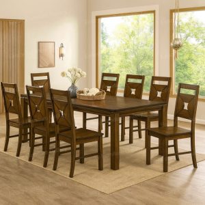 Hayden Solid Wooden Dining Set 1 1