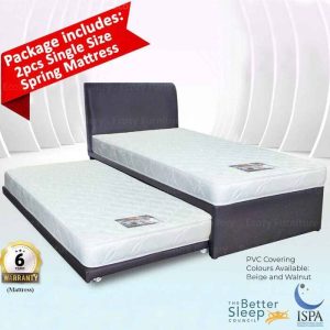Gurney Pull Out Bed with Spring Mattress Package 2