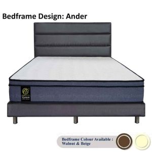 KENTON Orthopedic Spring Bed Bundle Package 3 1