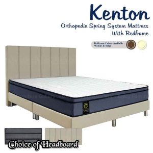 KENTON Orthopedic Spring Bed Bundle Package 4