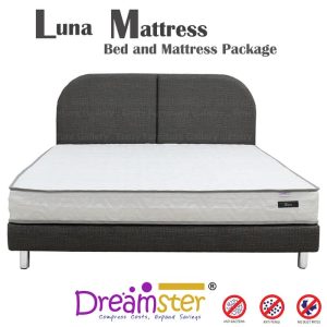 Luna Spring Mattress with Divan Bed Frame Package 1 2