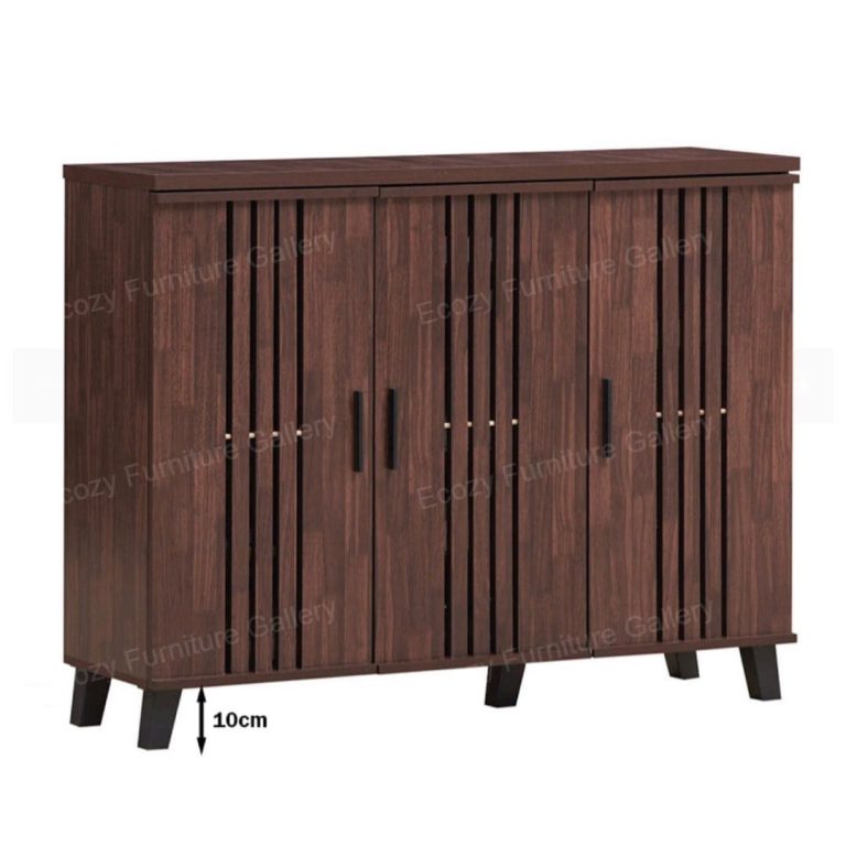 SYLIS 3 Doors Shoe Cabinet