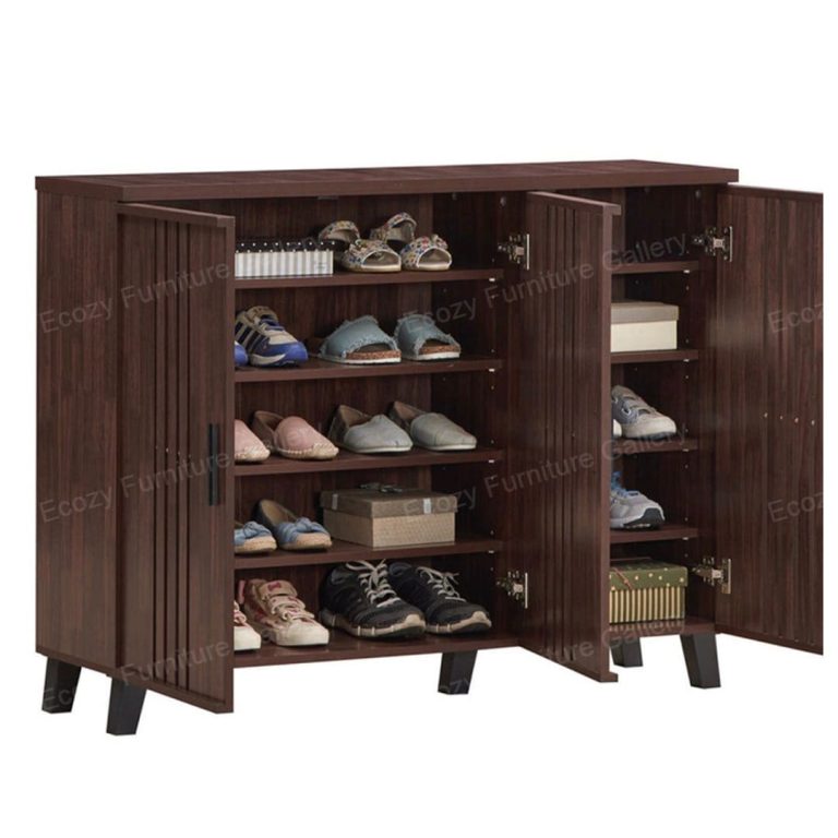 SYLIS 3 Doors Shoe Cabinet (2)