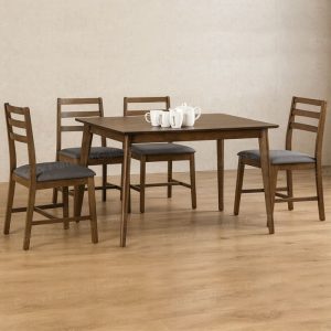 Ethan Solid Wood Dining Set 1 1