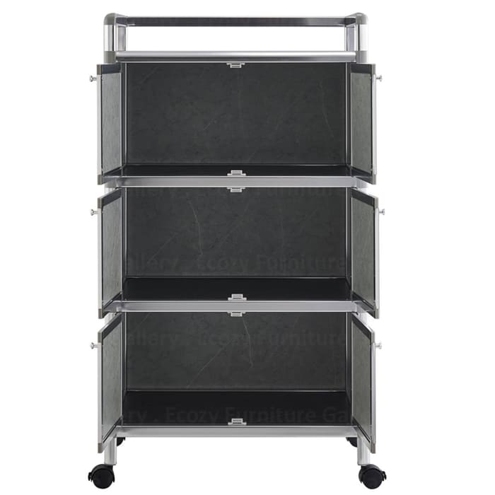 Rene 3 Tier Kitchen Trolley 2