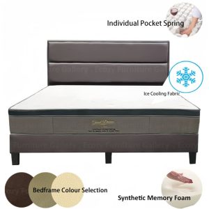 Asia Individual Pocket Spring Mattress Bundle Package 2