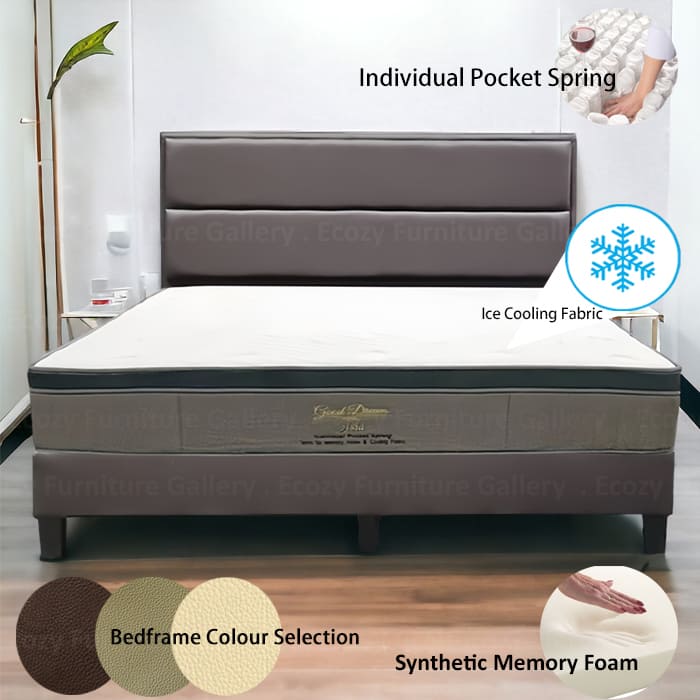 Asia Individual Pocket Spring Mattress Bundle Package