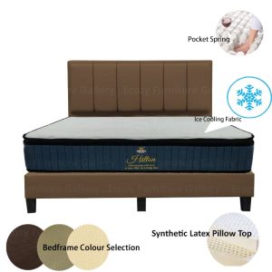 Hilton Pocket Spring Mattress Bundle Package 3