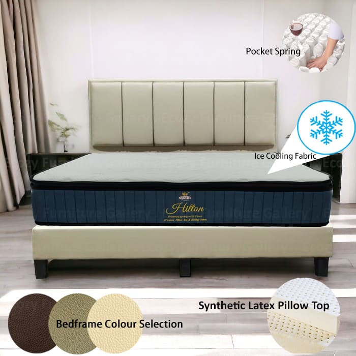 Hilton Pocket Spring Mattress Bundle Package