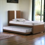 Zenith 3 in 1 Faux Leather Pull Out Bed Frame 7