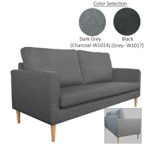 Brenna Water Repellent Fabric Sofa 3