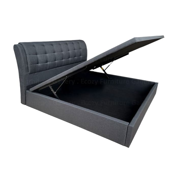 Zion Water Repellent Fabric Storage Bed Frame 2