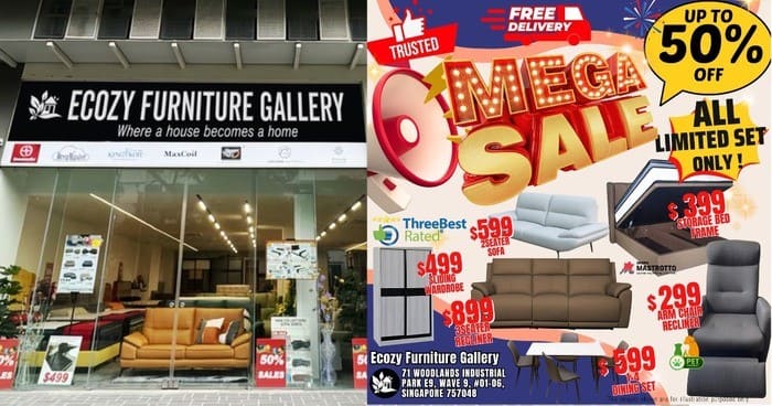 Ecozy Furniture Gallery Mega Sale