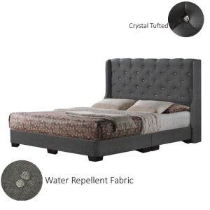 Stacy Victorian Water Repellent Fabric Divan Bedframe 6