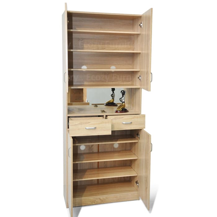 Vidal Tall Shoe Cabinet 2