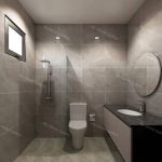 Modern Luxurious Grey Bathroom Design