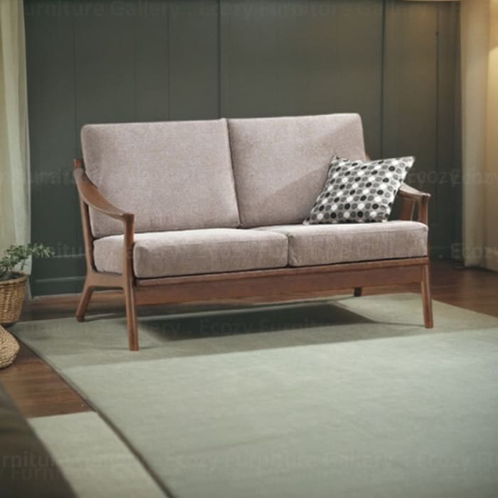 Witty 2 Seater Wooden Sofa
