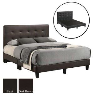 Branco Faux Leather Divan Bedframe 3