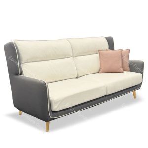 Allison Minimalist Fabric Sofa 5