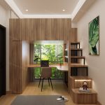 Clever design utilizes vertical space